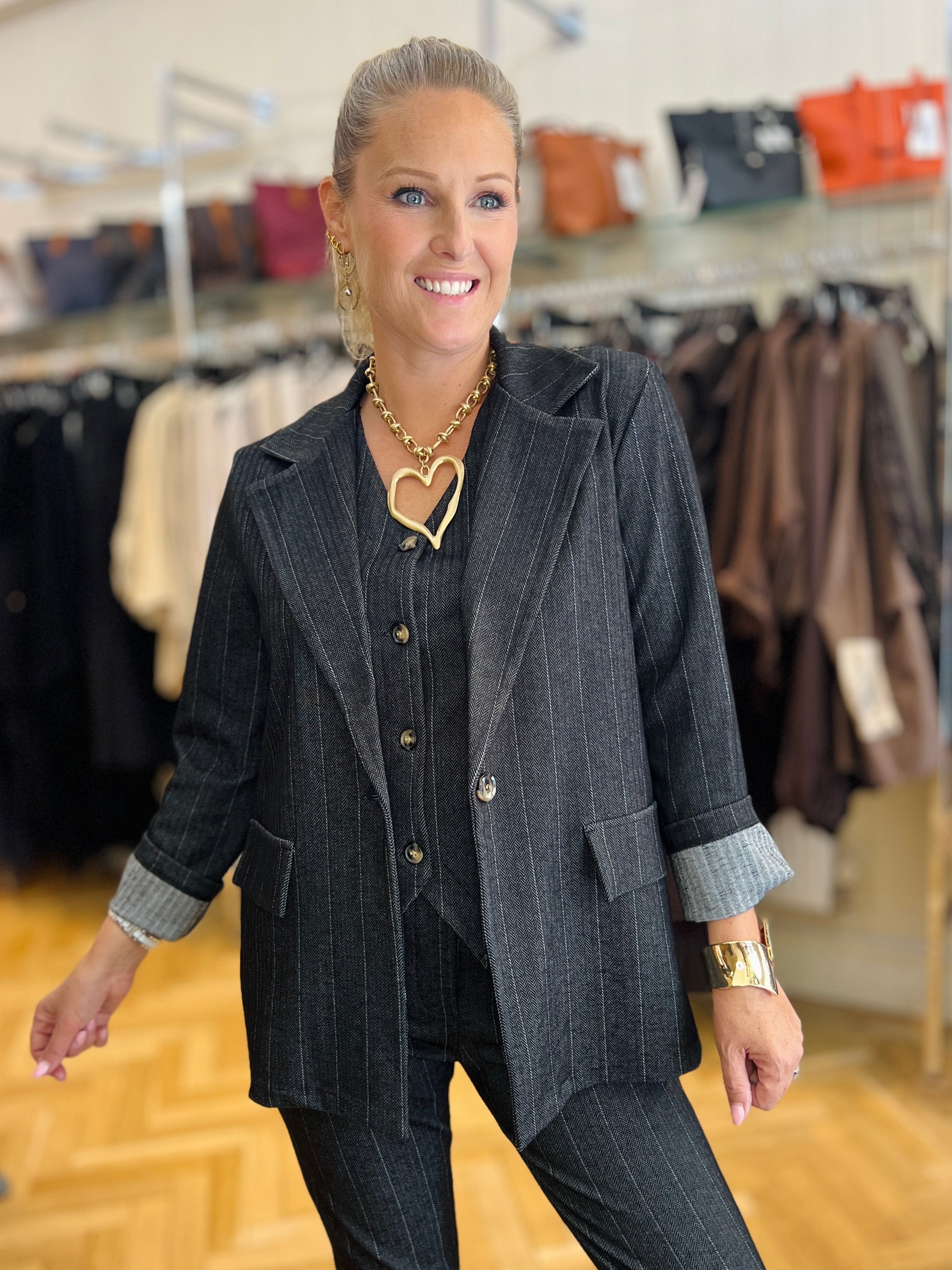 The Pinstripe Edit - Blazer