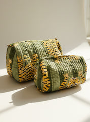 Quilted Cotton Travel Duo
