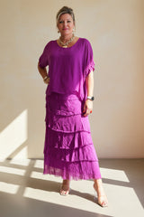 Freya - Silk Maxi Dress