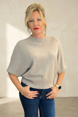 Wide Hem Boxy Batwing