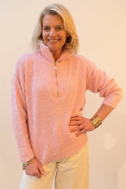 1/4 Zip Soft Knits - Plain