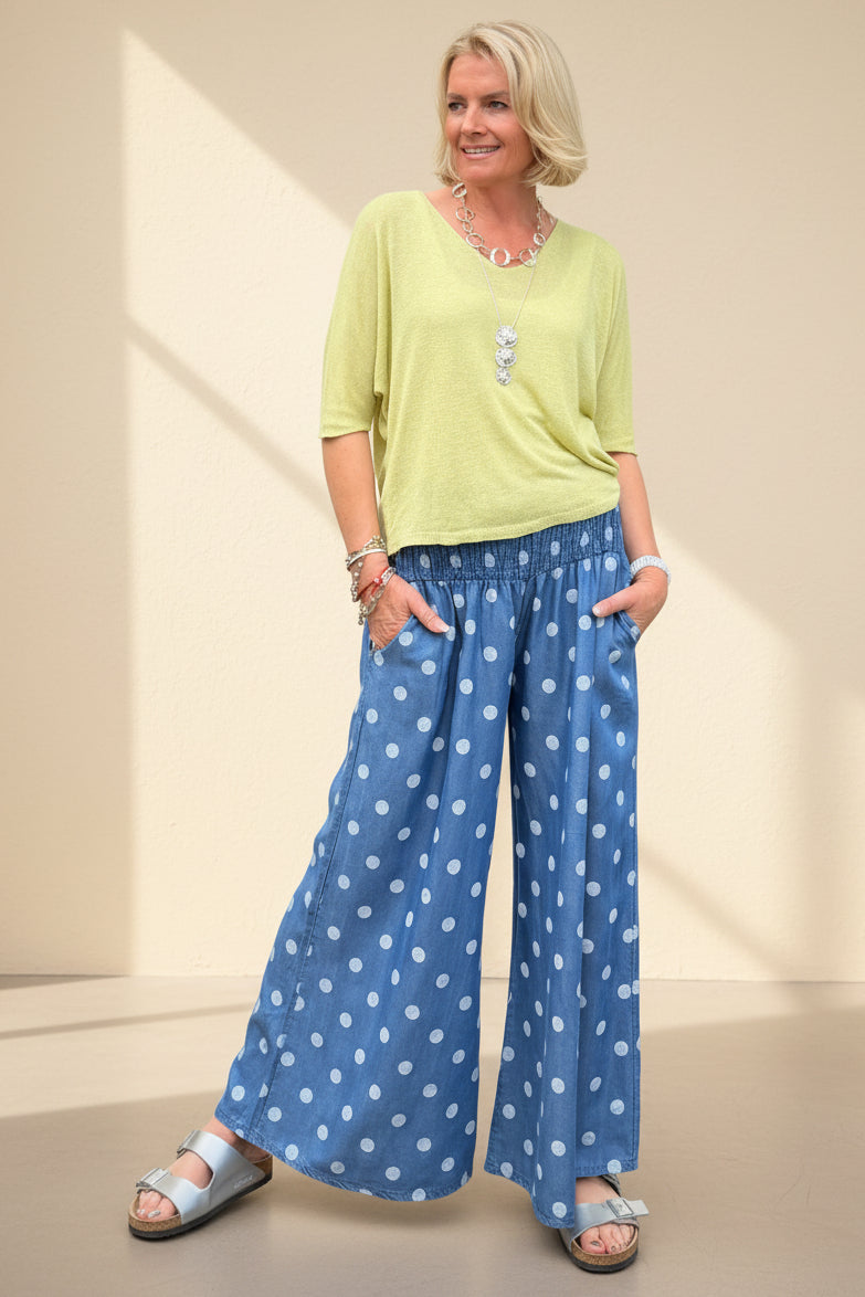 Linen Blend Layering Top
