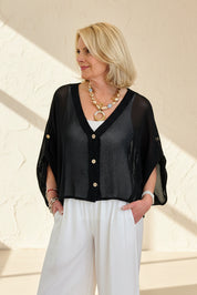 Sorrento Waffle Oversized Jacket