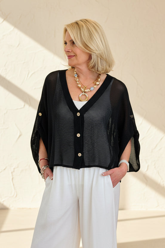 Sorrento Waffle Oversized Jacket