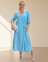 Sorrento Side Tie Midi Dress