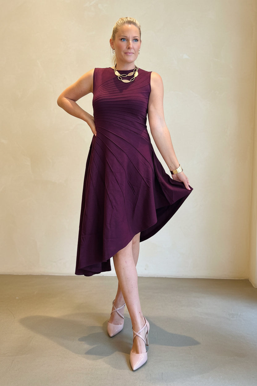 Body Con Assymetric Dress