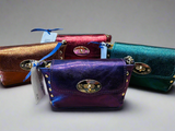Piccola  Italian Bag - Metallic Leather