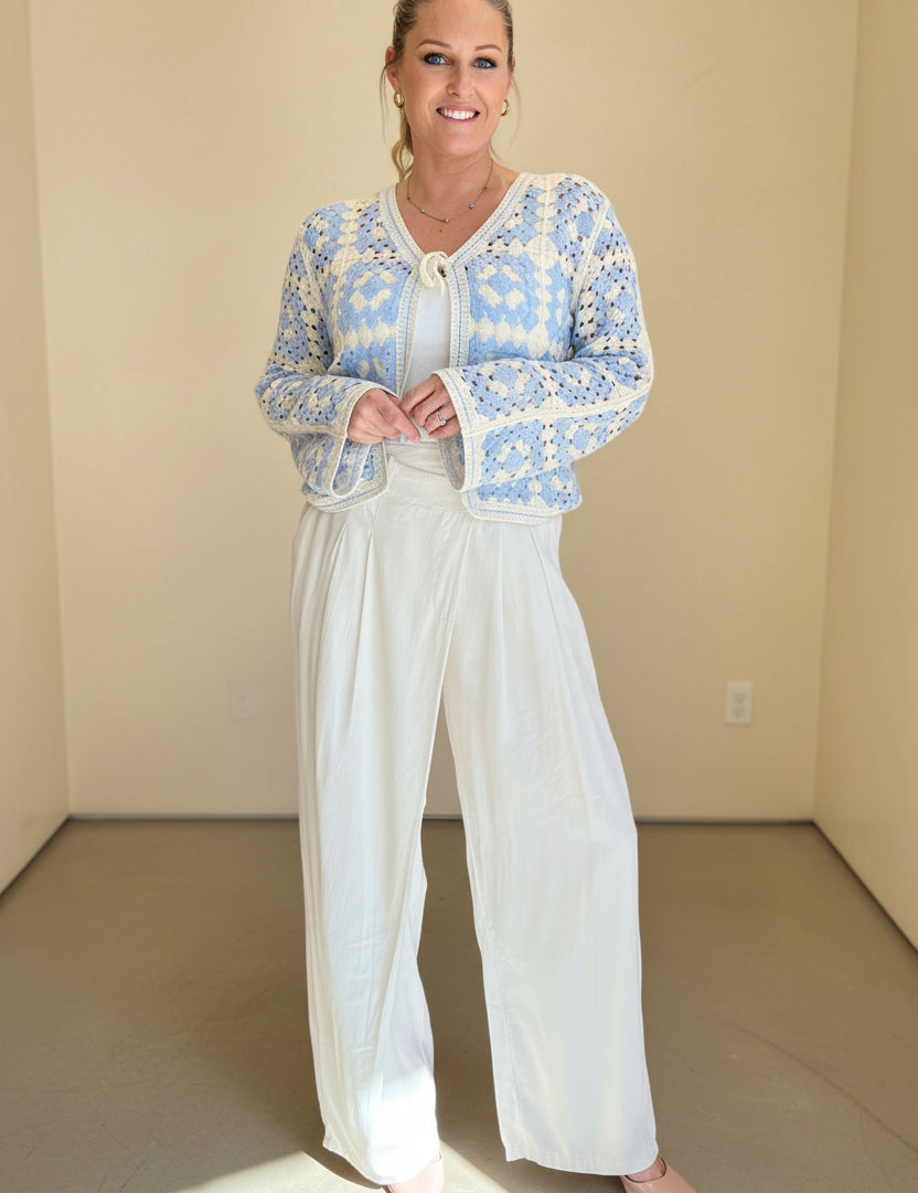 Wrap Front Summer Trousers