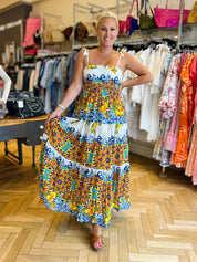 Majolica Luxe Sun-Dress