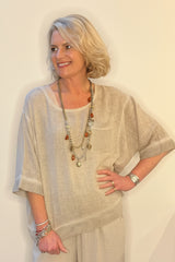 Sorrento Collection - Waffle Pocket Top