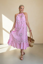 Bandana Maxi Sundress