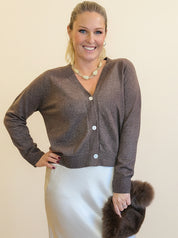 Stella Sparkle Boyfriend Cardigan