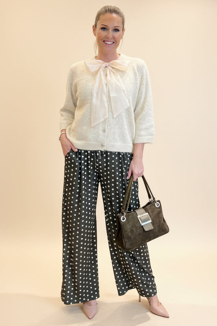 Spotty Palazzo Pants