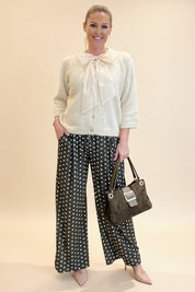Spotty Palazzo Pants