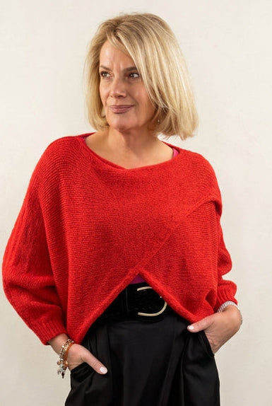 Masie X-Over Chunky Knit