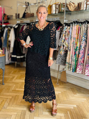 Crochet Maxi Skirt