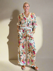 Satin Pyjama Pants - Prints