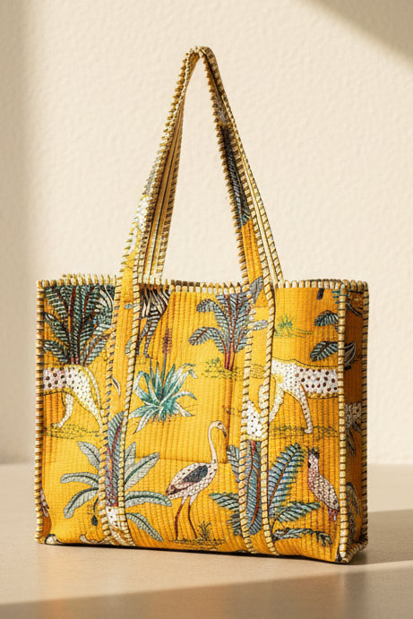 Safari Toile Print Bag