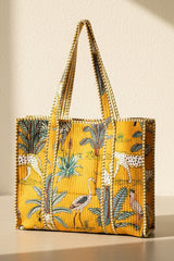 Safari Toile Print Bag