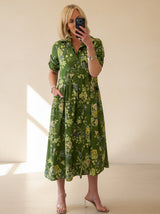 Victoria Floral Shirt Dress