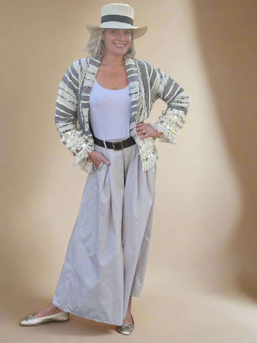 Poplin -  Super Wide Leg Culottes