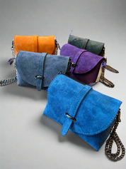 Piccola Italian Bag - Suede