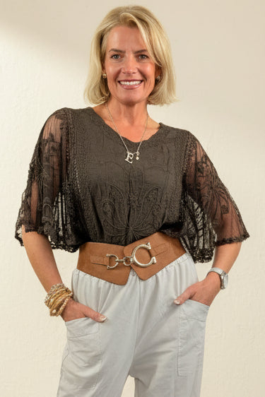 Butterfly Lace Blouse