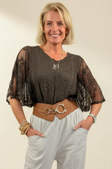Butterfly Lace Blouse