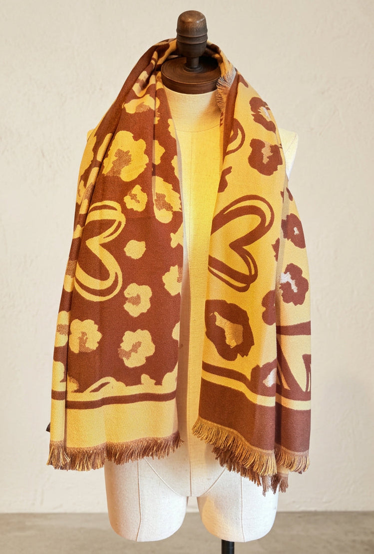 Hearts & Rosettes Shawl