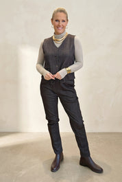Pinstripe magic trousers