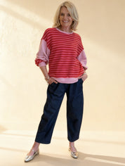 Coast Line - Balloon Sleeve Sweat Shirt