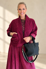 Quilted Corduroy Jacket