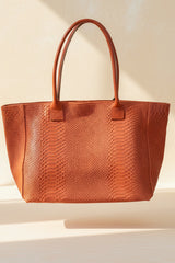 Italian Leather Shopper