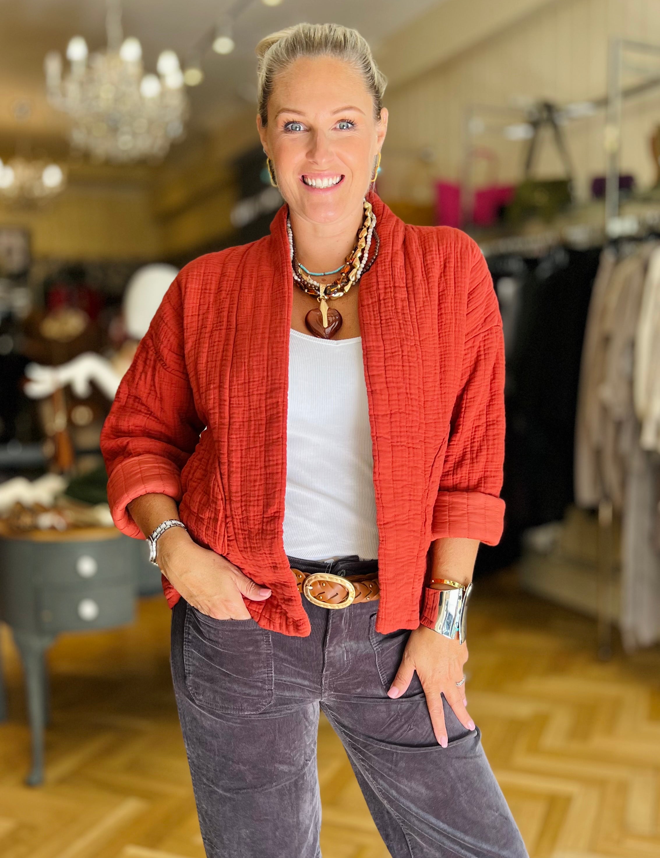 Padded Shortie Jacket