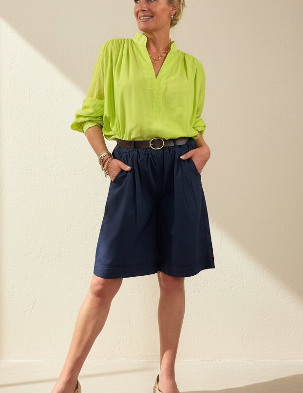 Poplin Bermuda Shorts