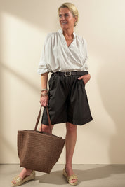 Poplin Bermuda Shorts