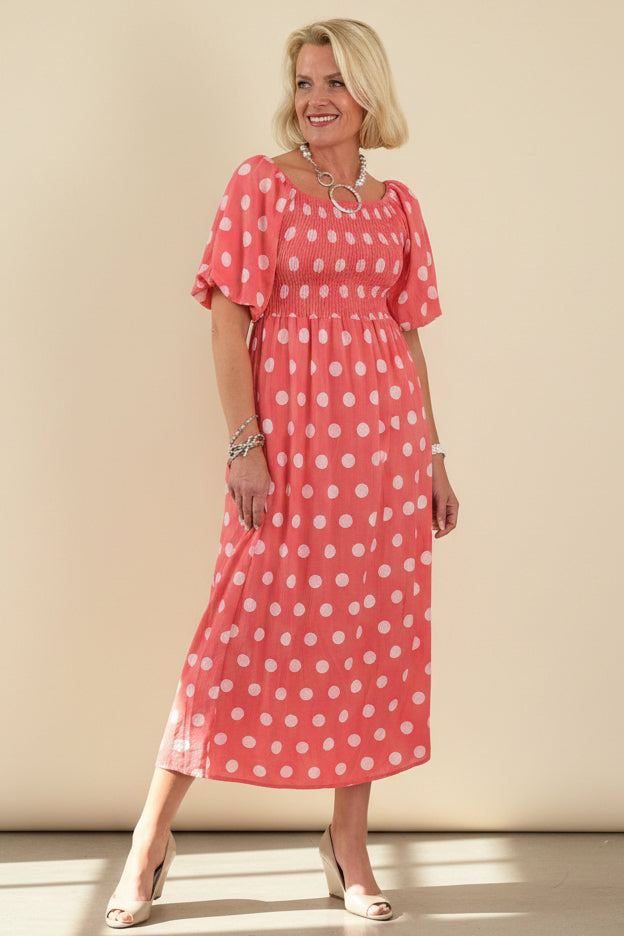 Dotty Maxi Dress
