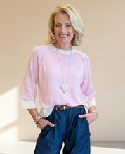 Cotton Contrast Knit