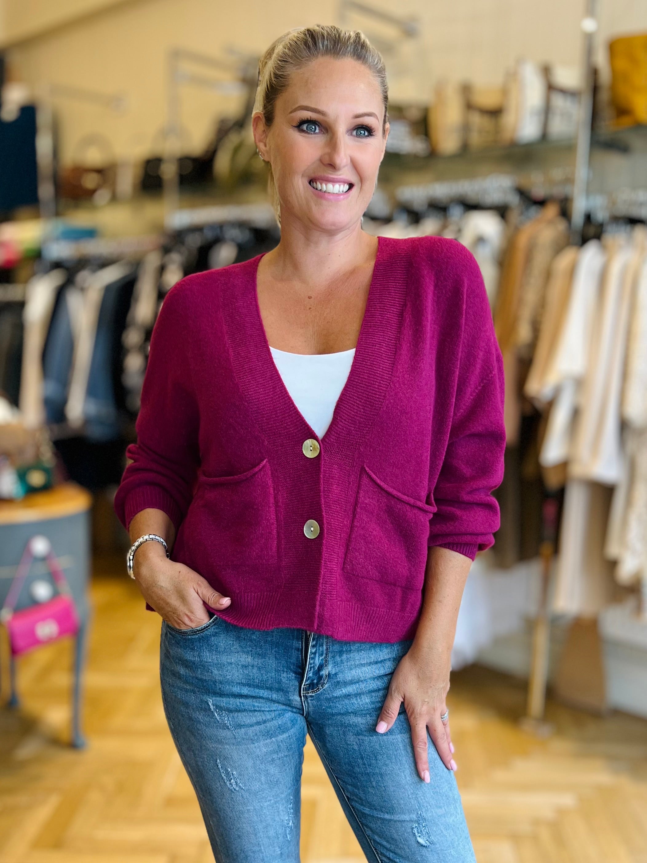 Bobbi Pocket Cardigan