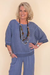 Sorrento Collection - Waffle Pocket Top