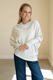 Asymmetric Slouch Italian Soft Knit