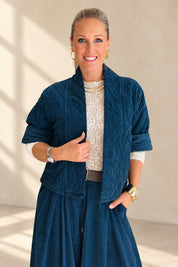 Quilted Corduroy Jacket