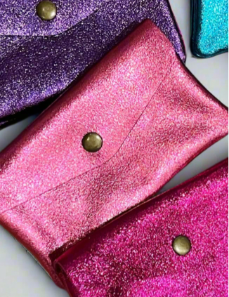 Metallic Change Purse