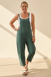 Linen Dungarees