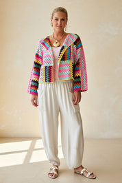 Granny Square Shorty Jacket