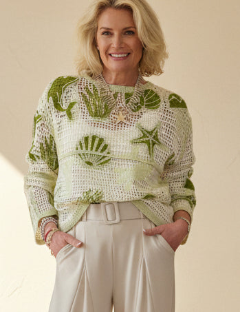 Coral Reef Cotton Top