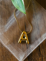 Initial Charm Necklace