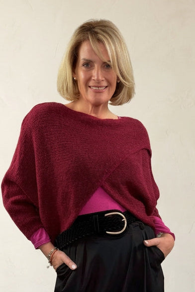 Masie X-Over Chunky Knit