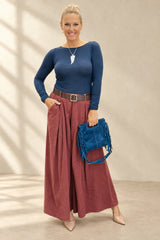 Cashmere Blend Base-Layer - Boat Neck