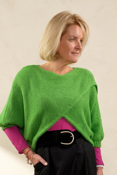 Masie X-Over Chunky Knit